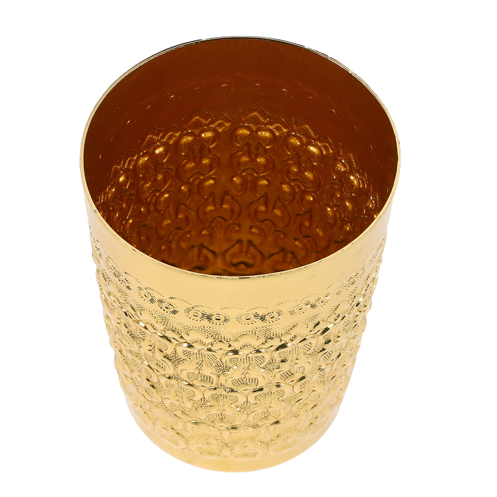 Coffee Tea Thai - 빈티지 태국 스타일 양철 머그컵, 소박하고