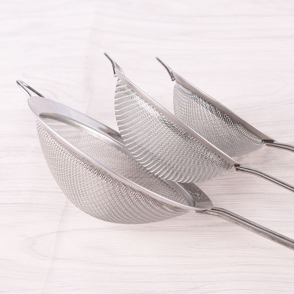 Tea Strainer Mesh - 지름 7/8/10/12/14/16/18/20/22cm 주방 필터 도구 체망