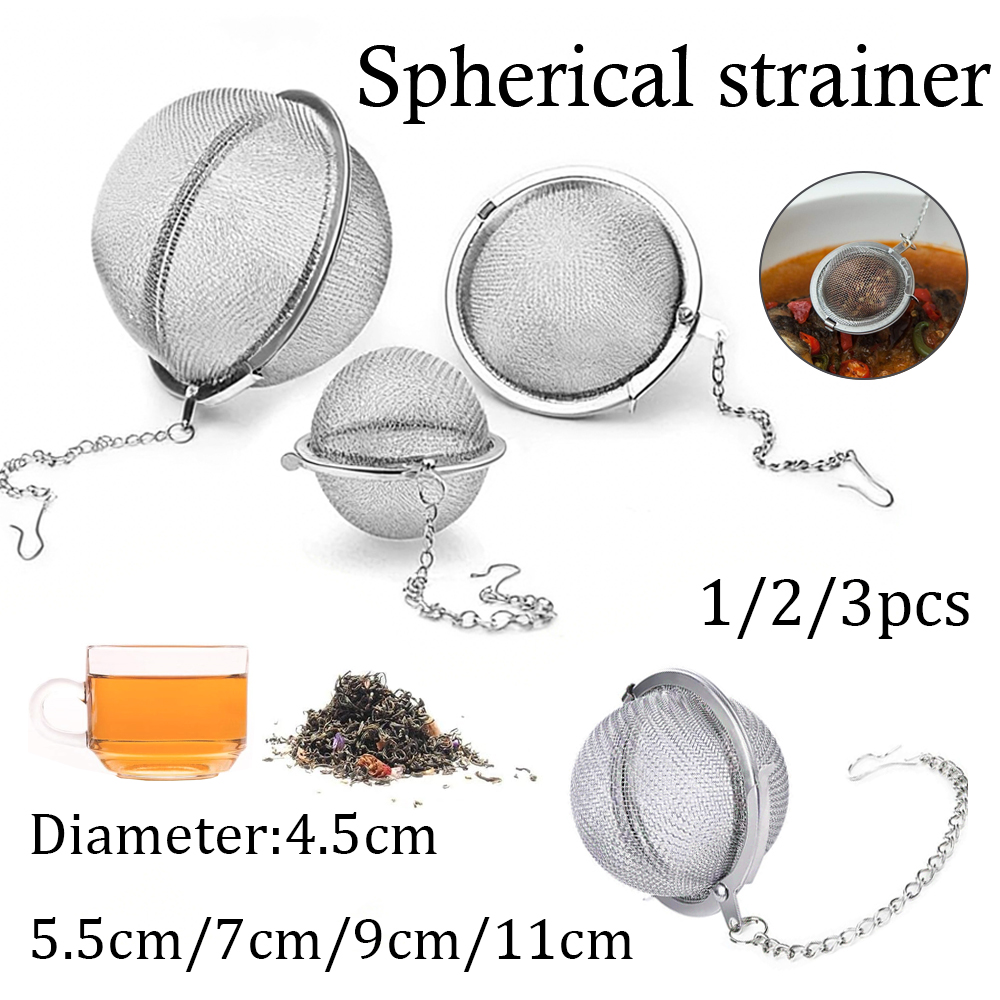 Tea Strainer Mesh - 1-5개입 차 여과기 스테인리스 스틸 메쉬