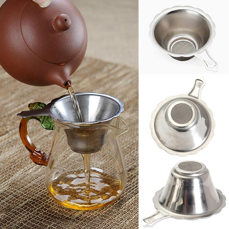 Tea Strainer Mesh - 차 메쉬 재사용 가능한 차 여과기