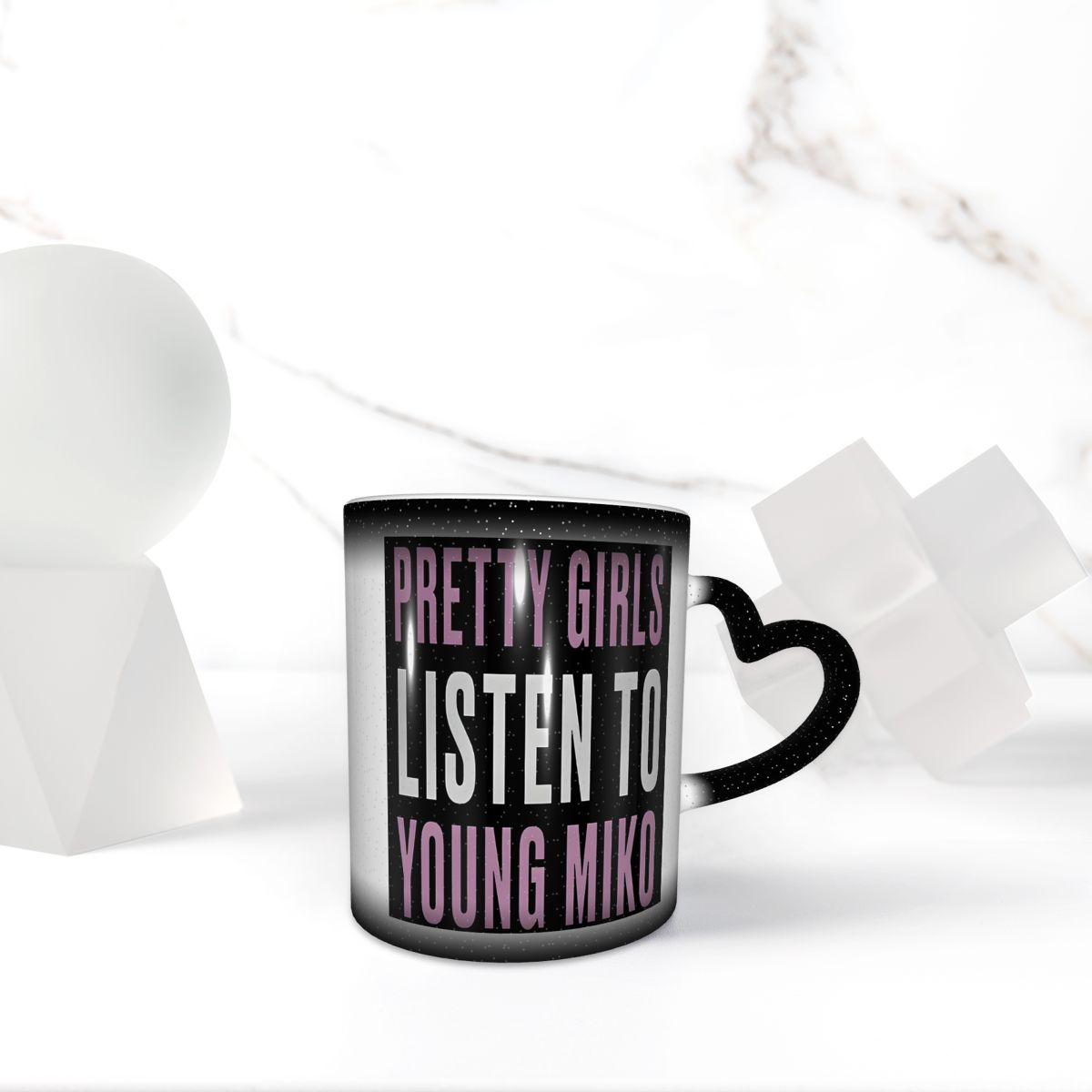 Young Tea Coffee - 영미코 머치 머그 재미있는 세라믹 커피컵