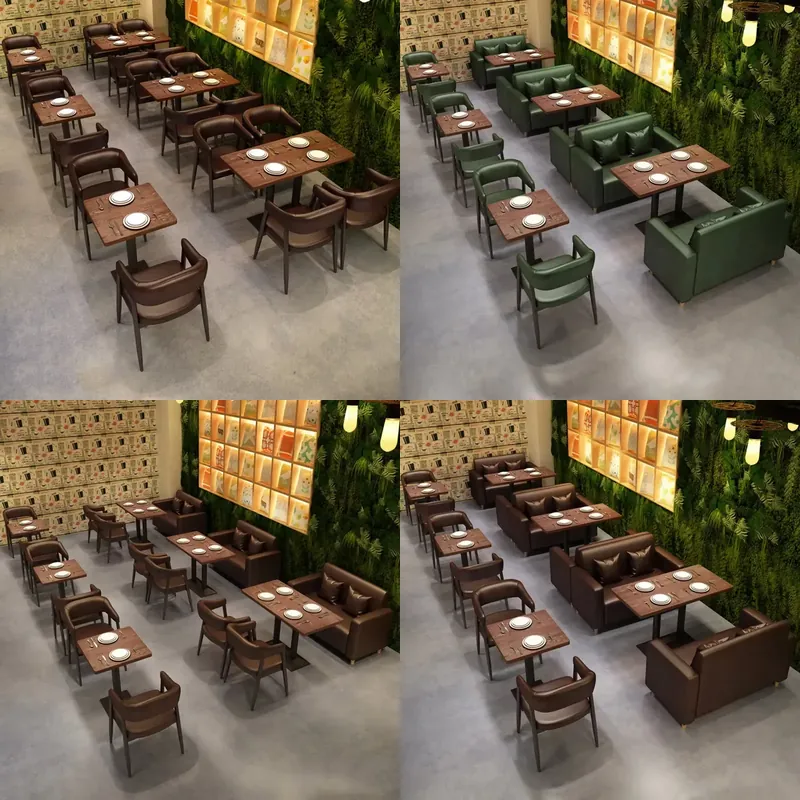 Coffee Tea Thai - 태국 커피숍 가구 모던 스타일 공간