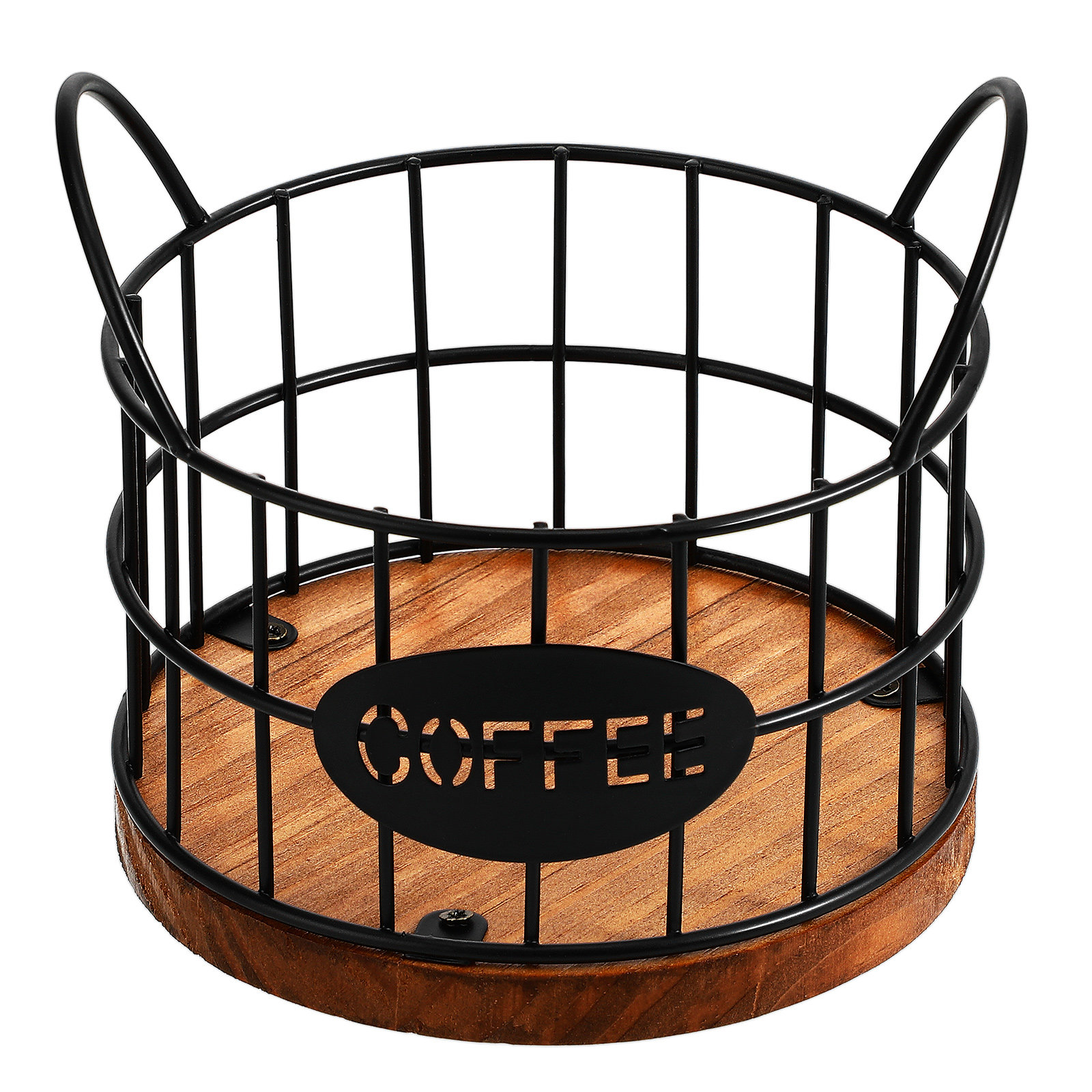 Coffee Tea Organizer - 커피 캡슐 정리함, 철제 와이어 구조,
