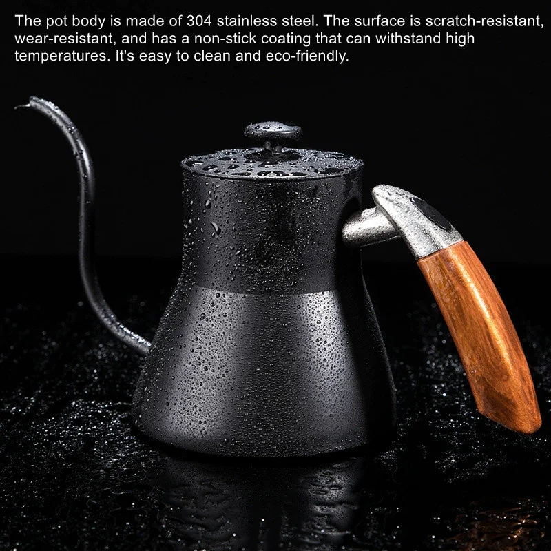 304 스테인리스 스틸 구스넥 주전자 휴대용 푸어오버  - Pour Over Kettle 리뷰 및 가격