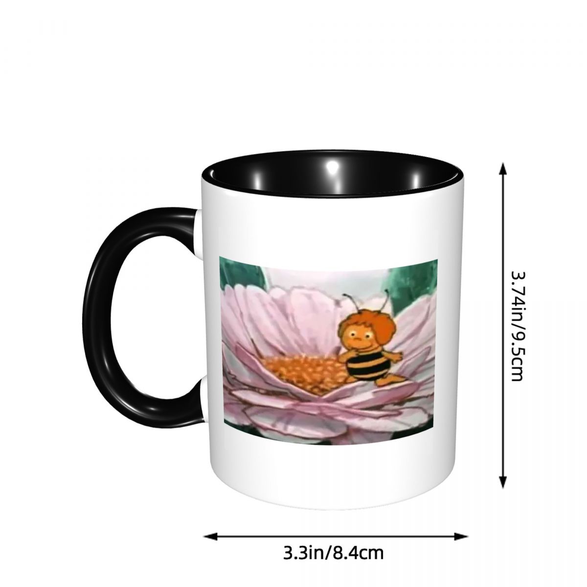 마야 꿀벌 머그 재미있는 세라믹 커피 컵 차 머그잔 우 - Maya Coffee & Tea Ulasan 리뷰 및 가격