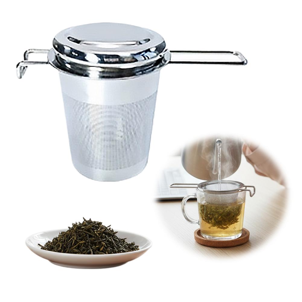 1/2개입, 뚜껑이 있는 스테인리스 스틸 이중 손잡이  - Tea Strainer Mesh 리뷰 및 가격