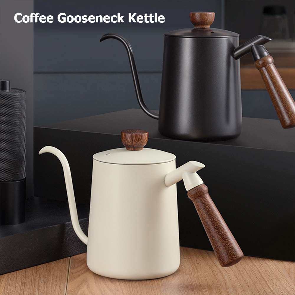 스테인리스 스틸 구스넥 커피 주전자 600ML, 핸드드 - Pour Over Kettle 리뷰 및 가격