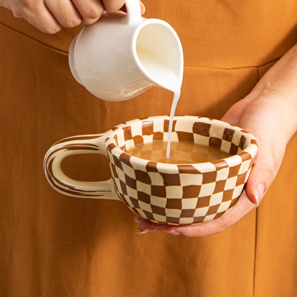 렌치 스패너 손잡이가 있는 세라믹 커피 머그 1개, 커 - Coffee & Tea Haus 리뷰 및 가격