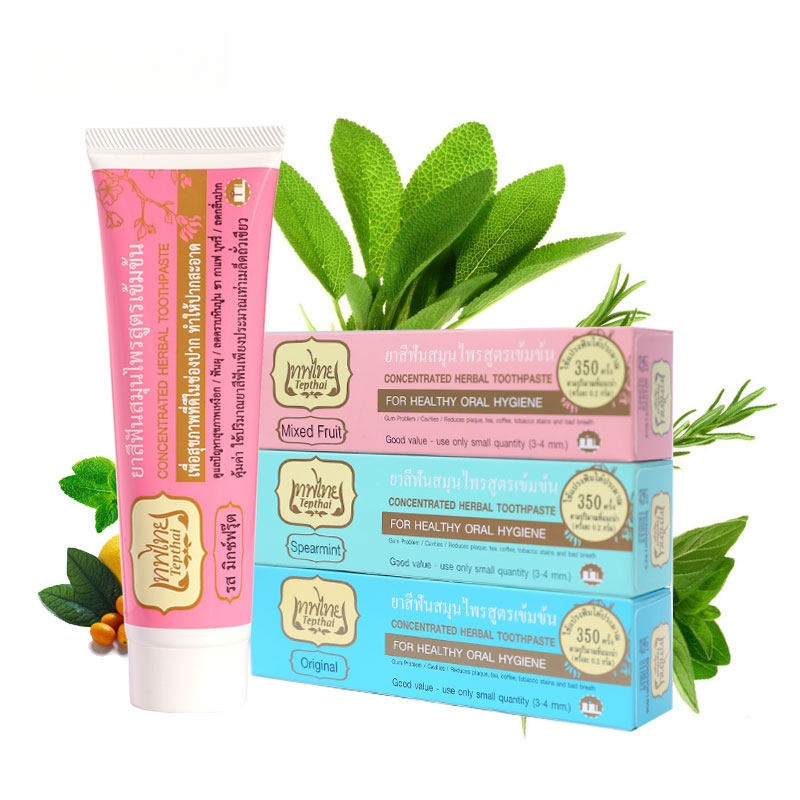 테프타이 태국 전통 허브 치약 70g, 차, 커피, 담 - Coffee Tea Thai 리뷰 및 가격