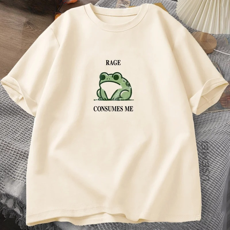 분노가 나를 집어삼켰다 개구리 빈티지 티셔츠 남녀 공용 - Coffee Tea Or Me 리뷰 및 가격