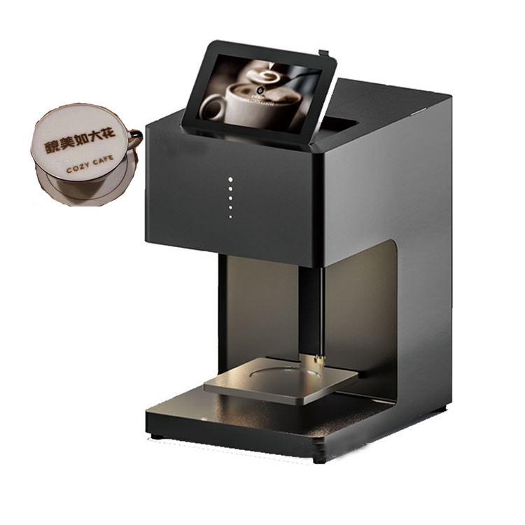 자동 스마트 컬러 잉크젯 프린터 상업용 3D 패드 인쇄 - Coffee Tea Milk 리뷰 및 가격