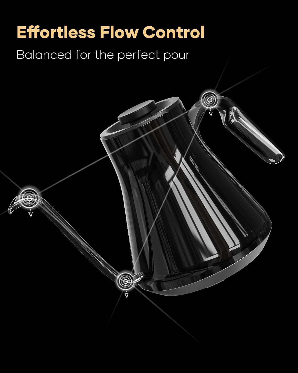 구즈넥 전기 주전자, ±1 ° 정밀한 온도 조절, 15 - Pour Over Kettle 리뷰 및 가격