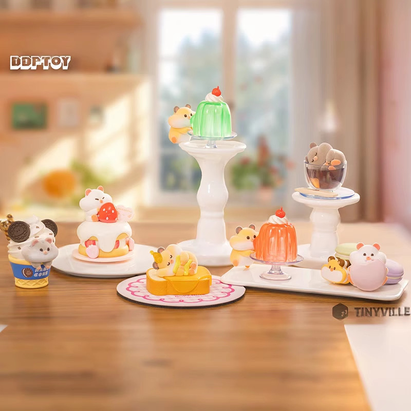 정품 장식품 블라인드 박스 Ddptoy 햄스터 디저트  - Coffee Tea Organizer 리뷰 및 가격