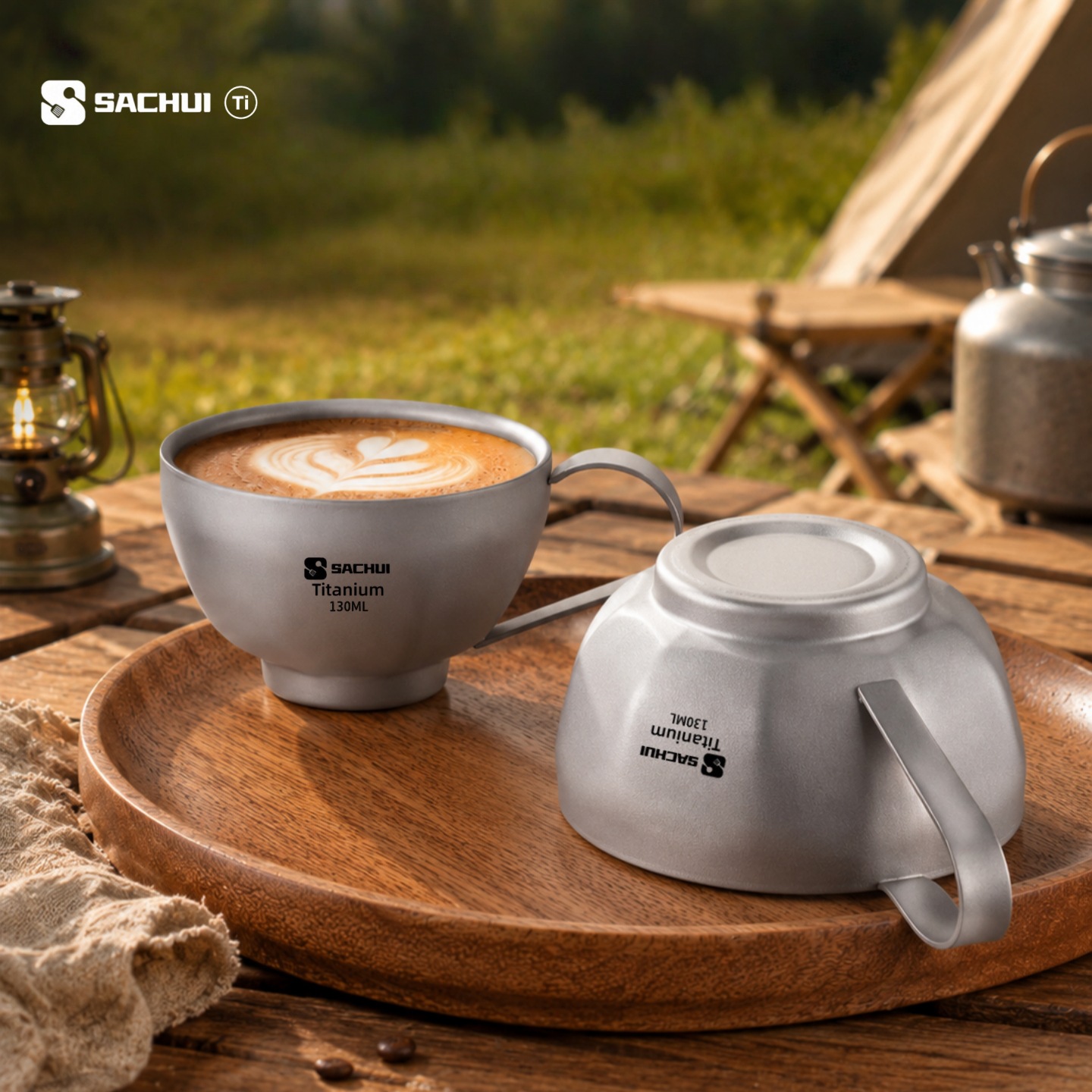 티타늄 이중벽 커피 컵, 야외 캠핑용 초경량 라떼/차/ - Coffee Tea Latte 리뷰 및 가격