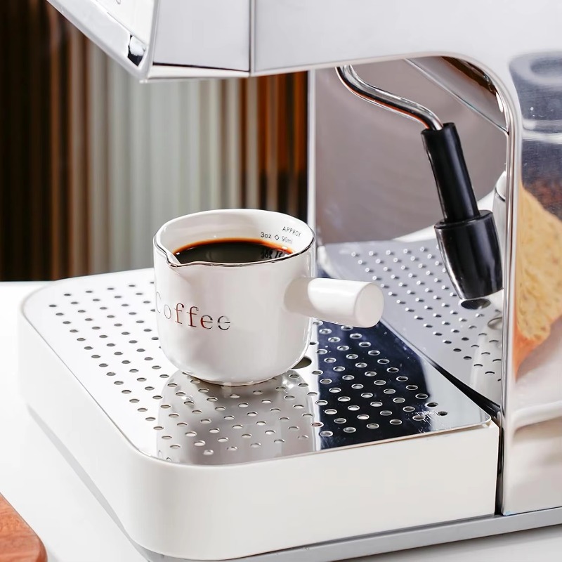 손잡이가 달린 미니 세라믹 커피 컵, V 모양 주둥이  - Coffee Tea Latte 리뷰 및 가격