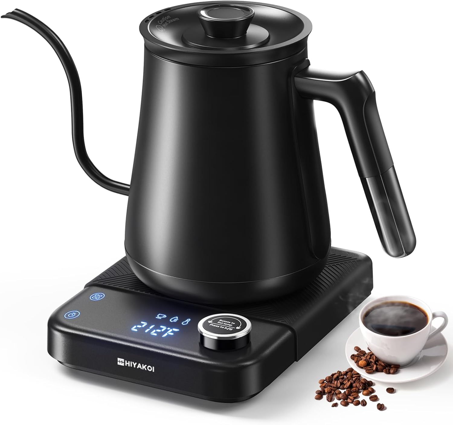 구즈넥 전기 주전자 ±1도 정밀 온도조절 기능 포함 ℉ - Pour Over Kettle 리뷰 및 가격