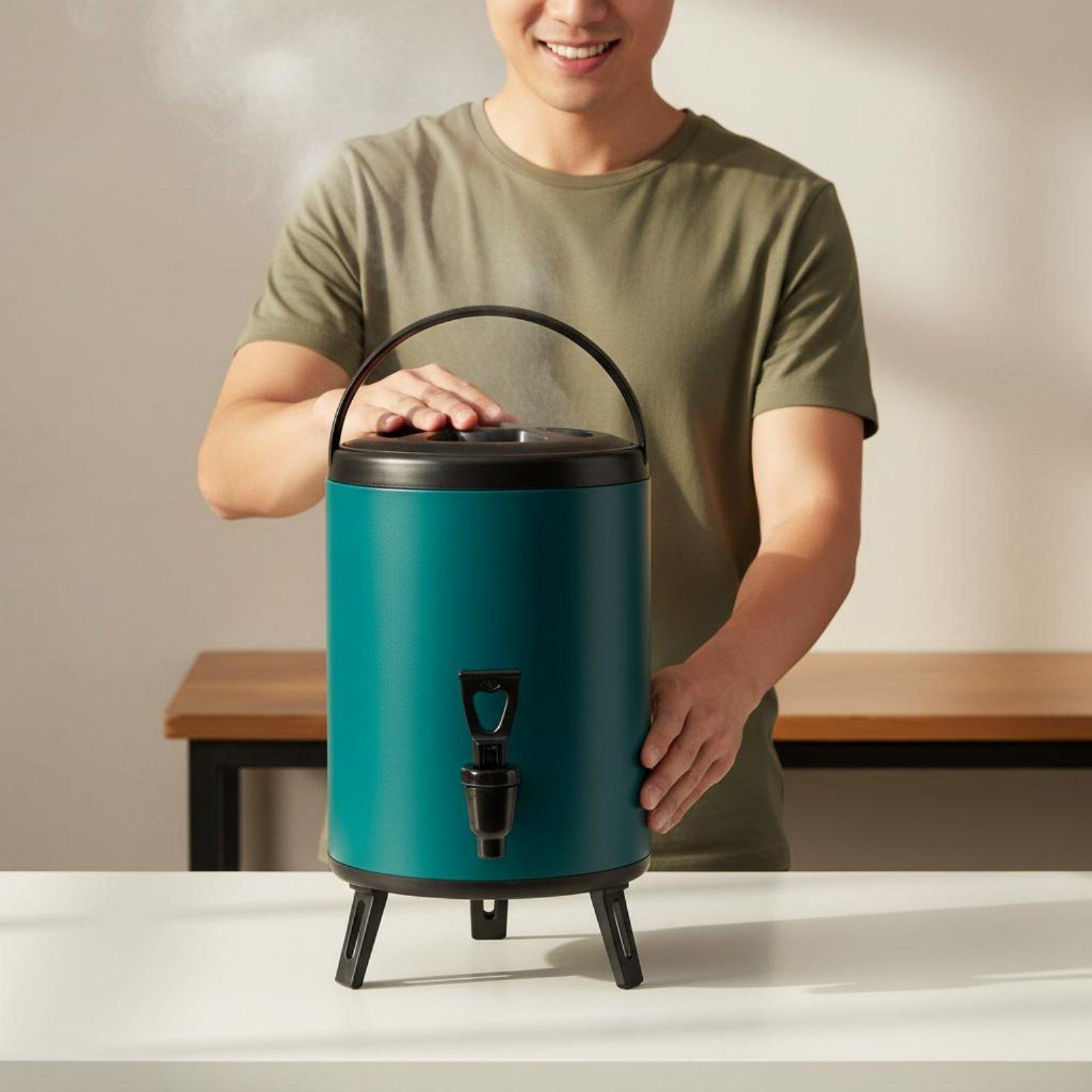 사무실용 보온/보냉 음료 디스펜서, 스테인리스 스틸 재 - Coffee Tea Urn 리뷰 및 가격