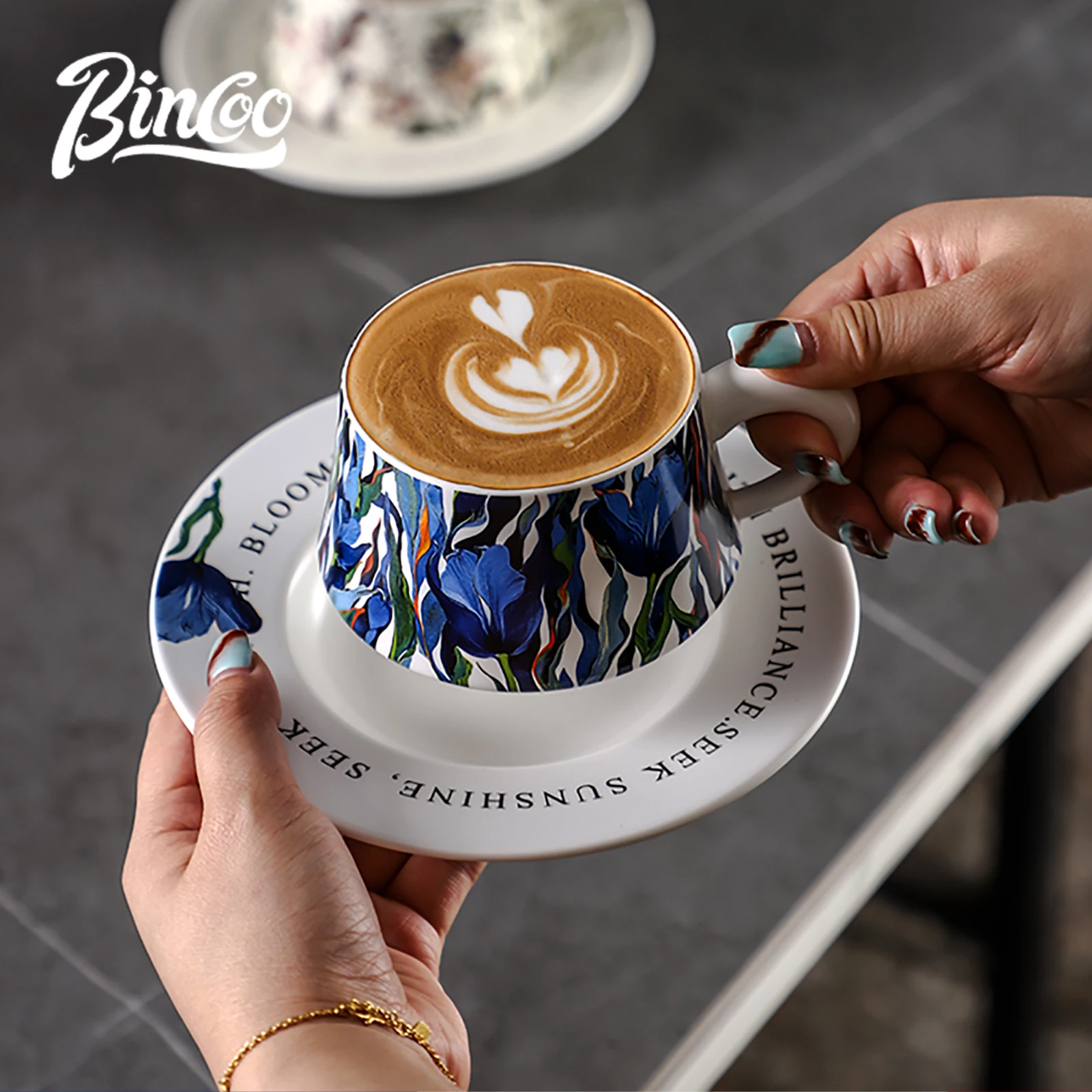BINCOO 260ml 세라믹 커피잔 세트, 캡푸치노  - Coffee Tea Latte 리뷰 및 가격