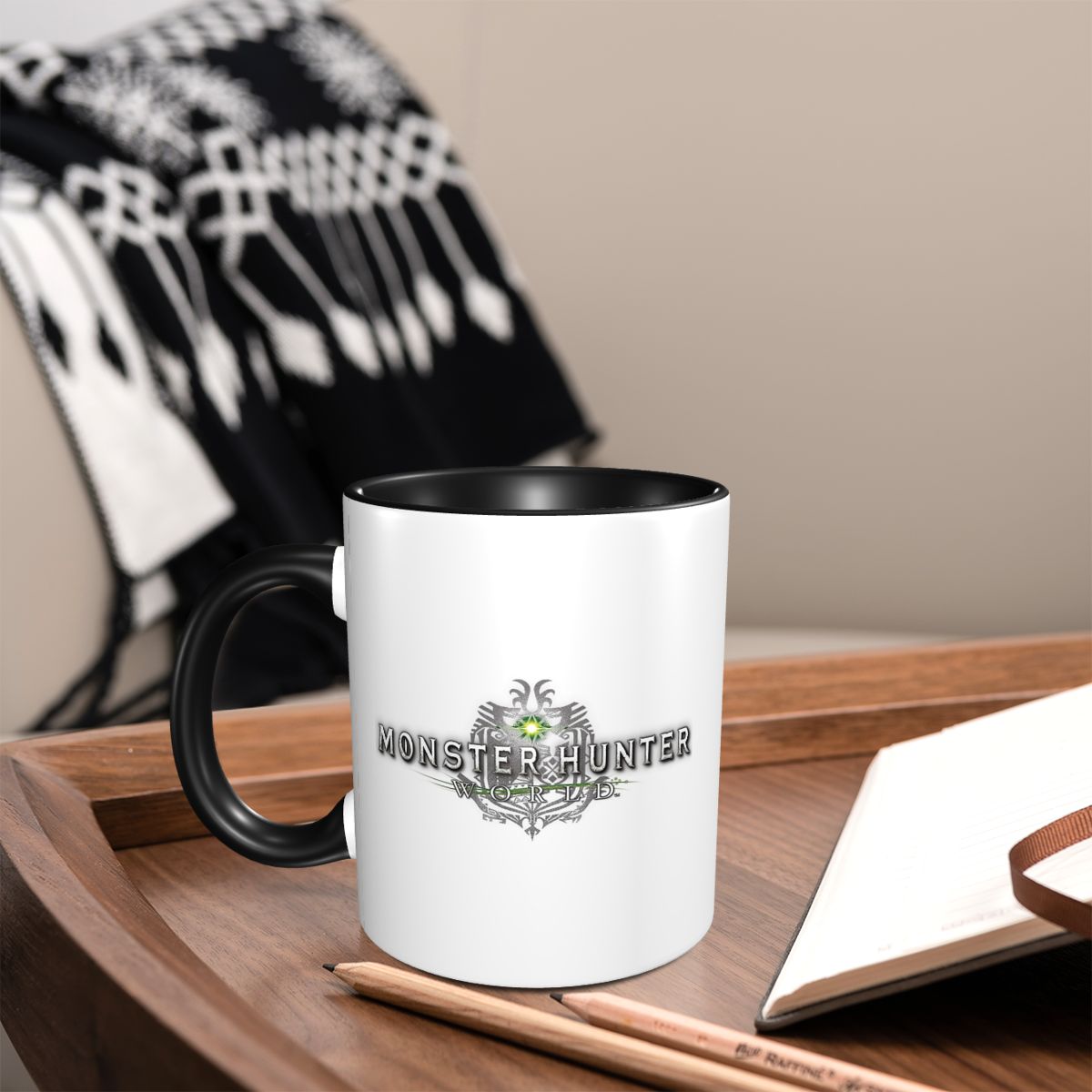 몬스터 헌터 월드 로고 머그 재미있는 세라믹 커피 컵  - Coffee Tea Logo 리뷰 및 가격