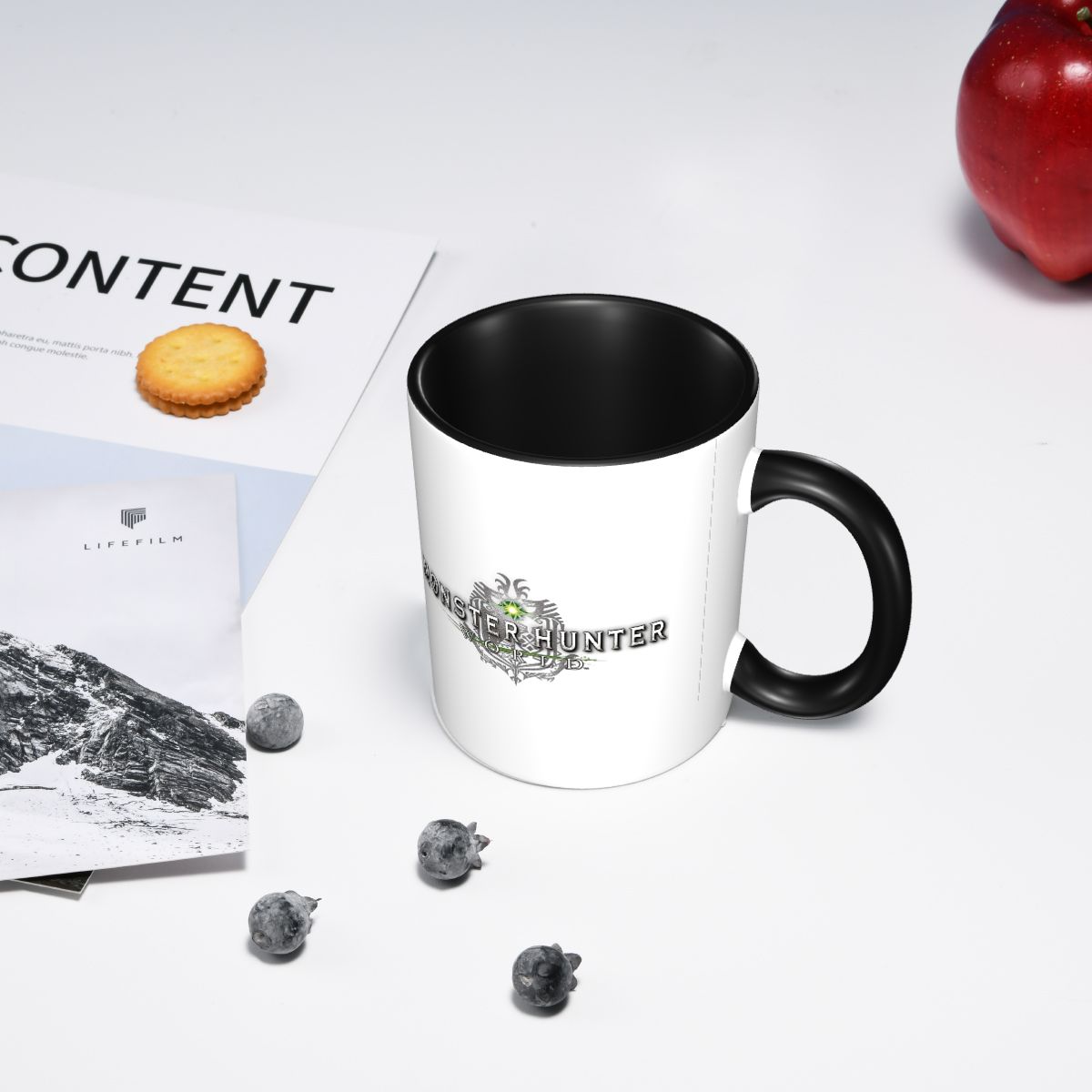 몬스터 헌터 월드 로고 머그 재미있는 세라믹 커피 컵  - Coffee Tea Logo 리뷰 및 가격