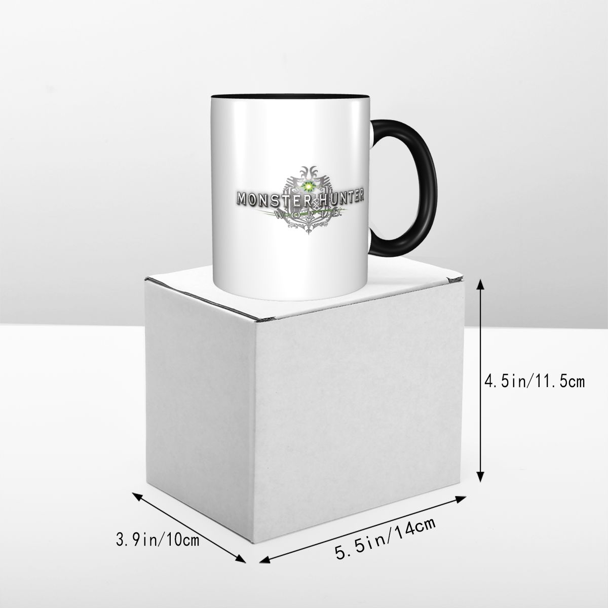 몬스터 헌터 월드 로고 머그 재미있는 세라믹 커피 컵  - Coffee Tea Logo 리뷰 및 가격