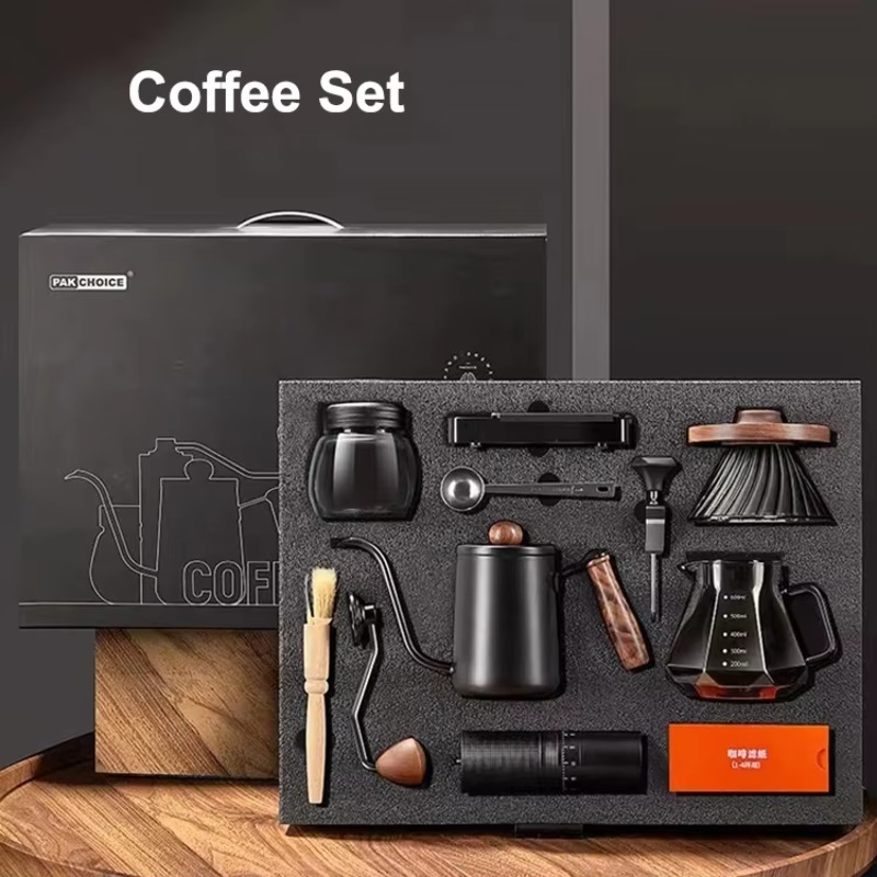 10종 여행용 커피 세트, 수동 커피 그라인더, 필터컵 - Pour Over Kettle 리뷰 및 가격