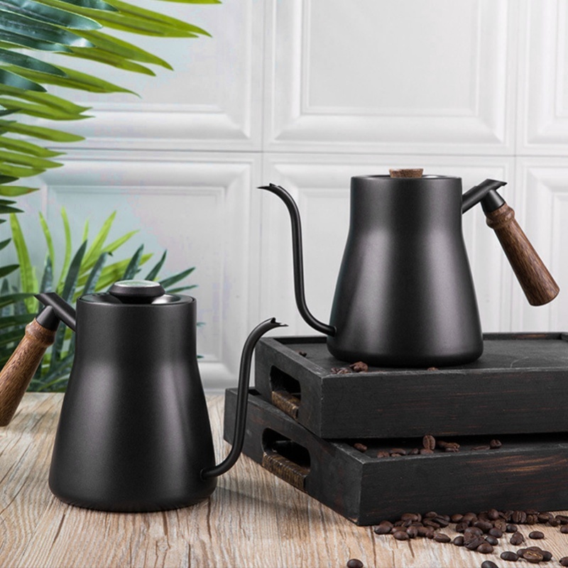 850ml 용량의 온도계가 부착된 스테인리스 스틸 거위 - Pour Over Kettle 리뷰 및 가격