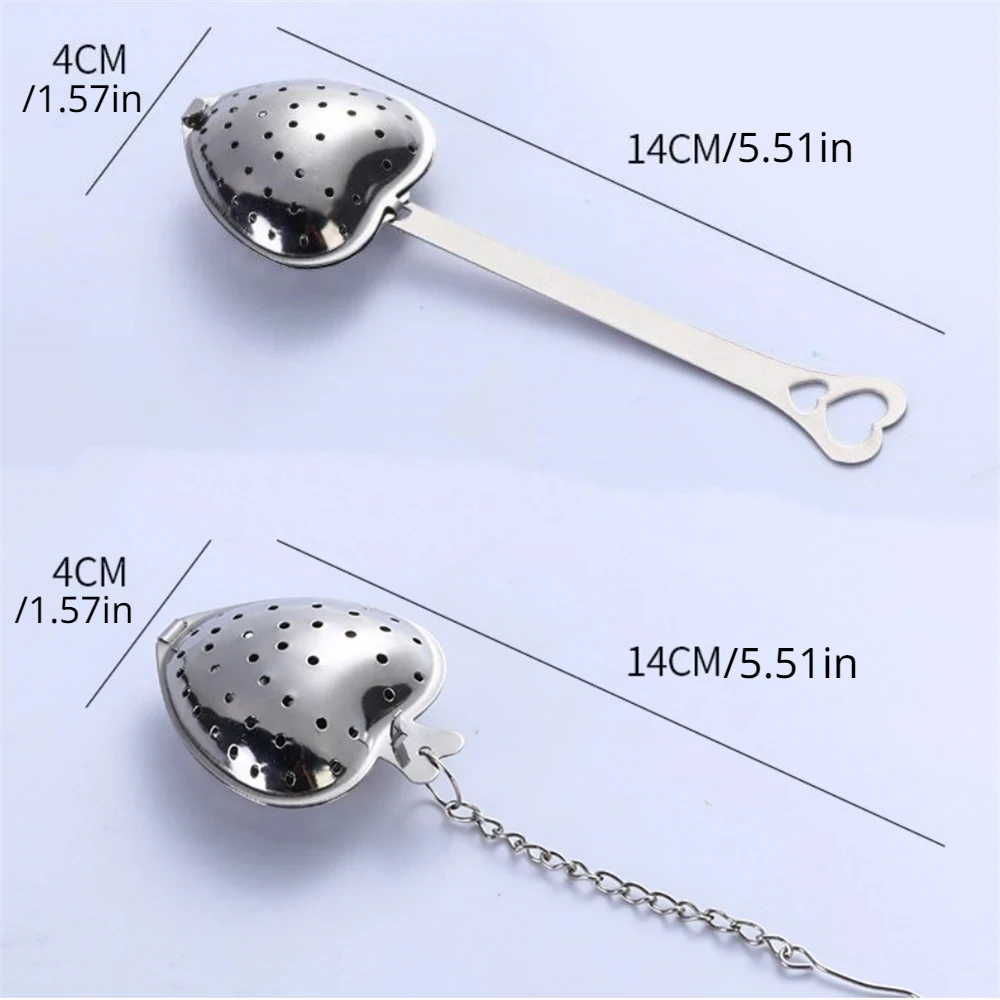 하트 모양의 차 여과기 파인 메쉬 필터 스테인레스 스틸 - Tea Strainer Mesh 리뷰 및 가격